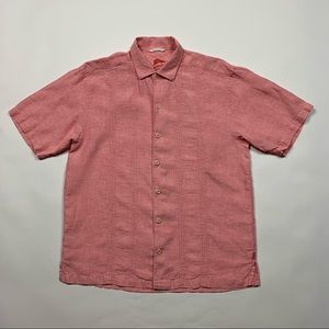 Tommy Bahama Relax 100% Linen Camp Shirt